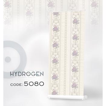 کاغذ دیواری هیدروژن طرح راه راه گلدار 