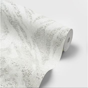کاغذ دیواری اتم طرح طرح پوست حیوانات شیری طوسی کد 14064