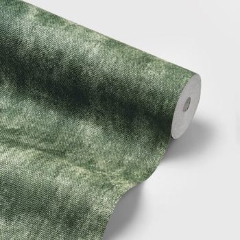 کاغذ دیواری اتم طرح پتینه سبز کد 14069