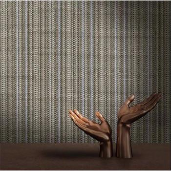 کاغذ دیواری کربن طرح بافت قهوه‌ای کد ۱۰۰۵۸