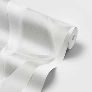 کاغذ دیواری اتم طرح هندسی سه‌بعدی رنگ طوسی کد 14104